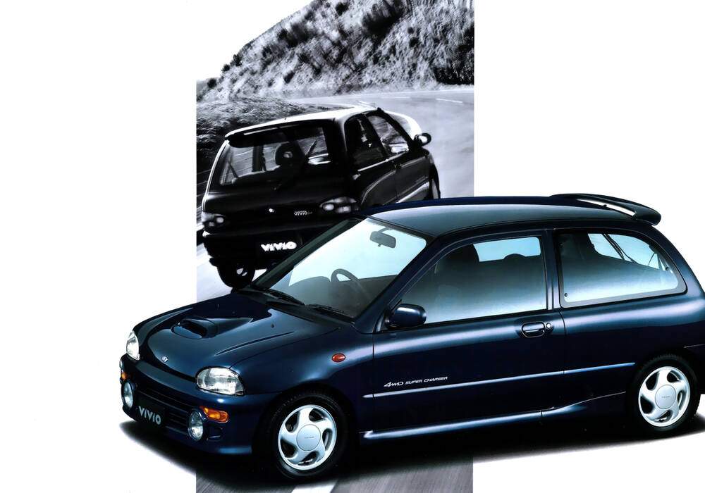 Fiche technique Subaru Vivio 0.7 Supercharger (1993-1998)