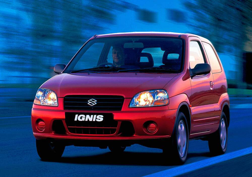 Fiche technique Suzuki Ignis 1.3 16v 95 (2001-2003)