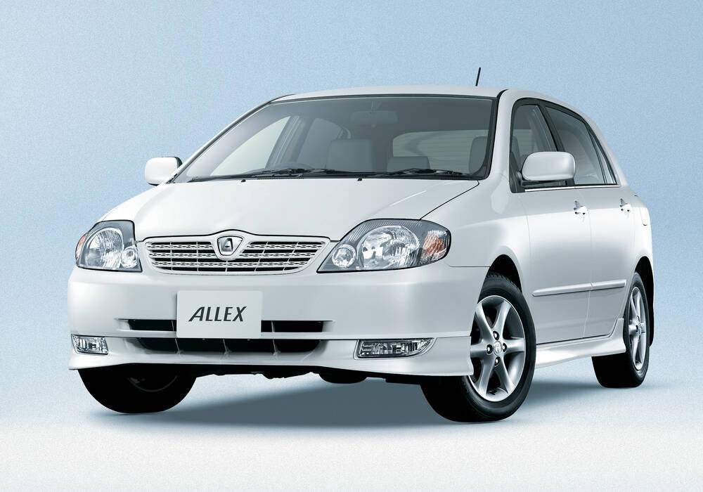 Fiche technique Toyota Allex 1.5 (2001-2006)