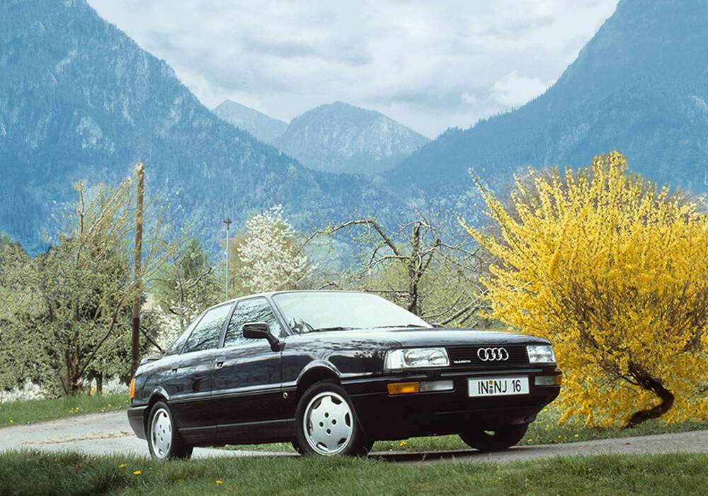 Fiche technique Audi 90 II Quattro 20v (B3) (1988-1989)