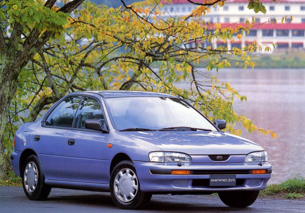 Fiche technique Subaru Impreza 1.6 (GC) (1993-1999)