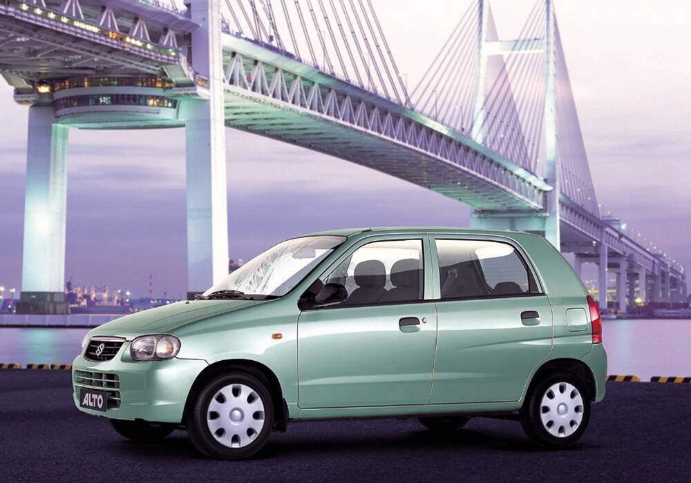 Fiche technique Suzuki Alto V 1.1 (2002-2005)