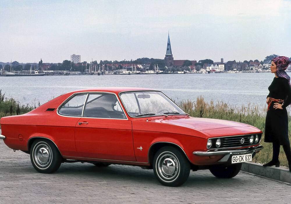 Fiche technique Opel Manta 1.6 (A) (1971-1975)