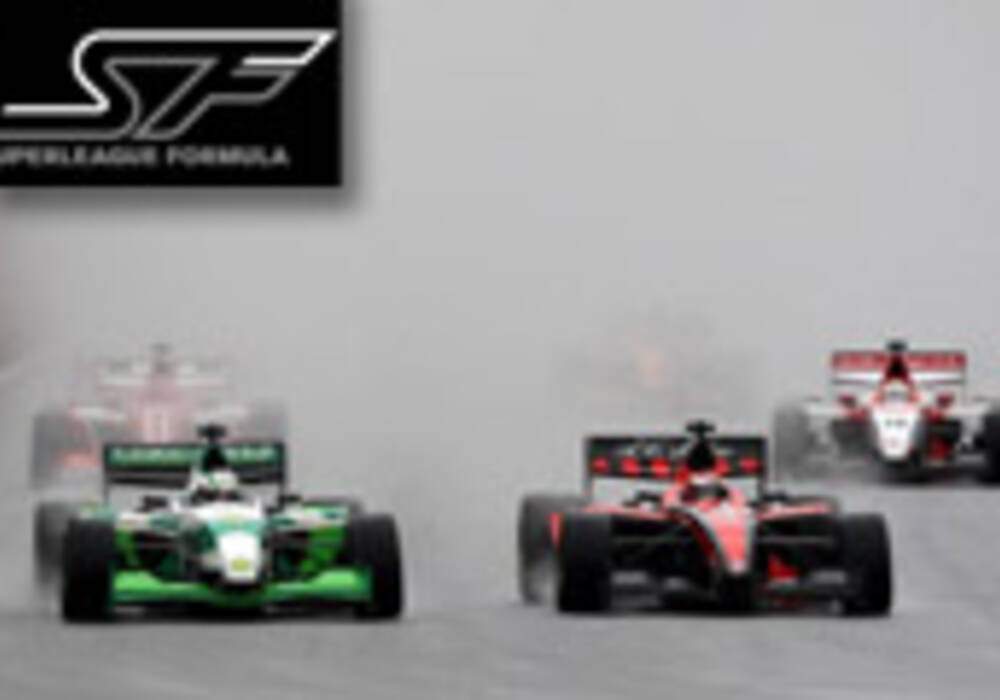 Superleague Formula: Adrian Valles et Davide Rigon &agrave; Zolder