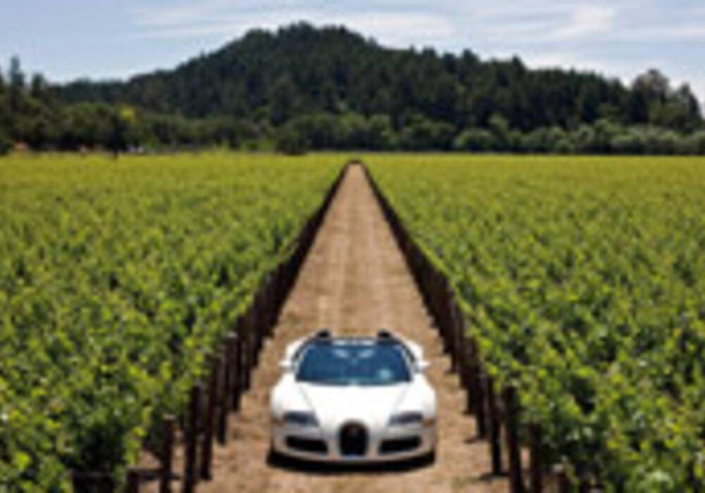 Bugatti Veyron Grand Sport : Photos en Californie
