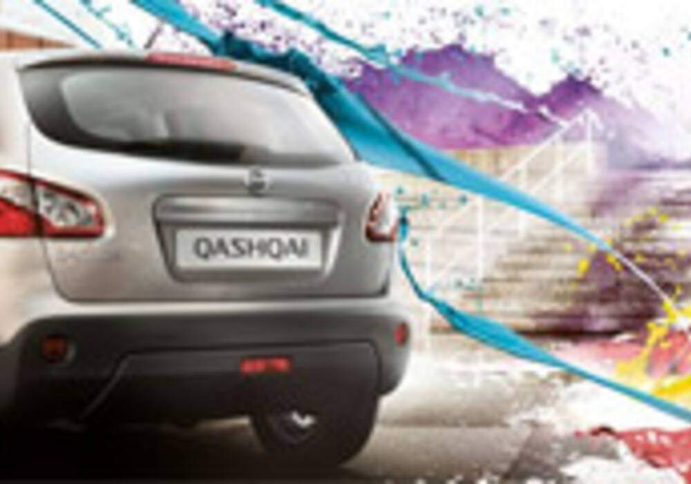 Le nouveau Nissan Qashqai joue au Paintball