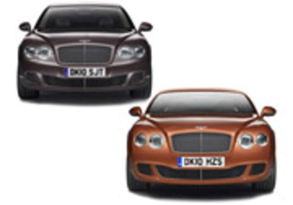 Bentley Continental GT Design Series China et Flying Spur Speed China