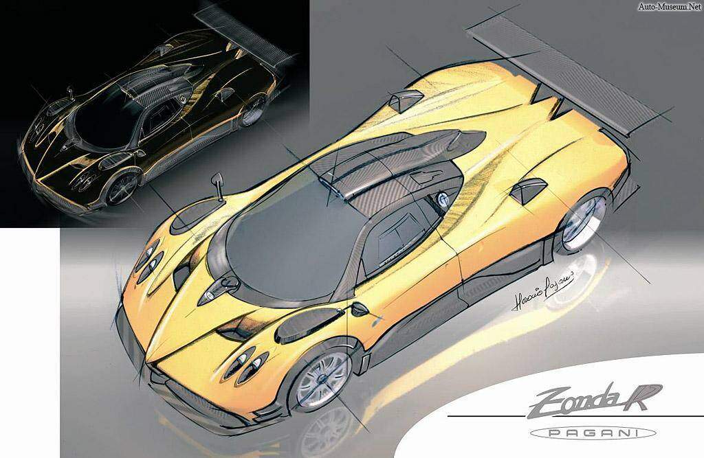 Pagani Zonda R Concept (2007),  ajouté par Raptor