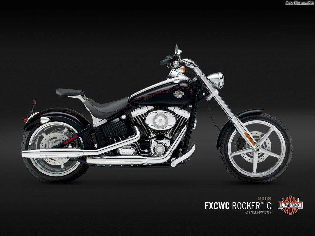 Harley-Davidson FXCW Softail Rocker et Rocker C (2008),  ajouté par nothing