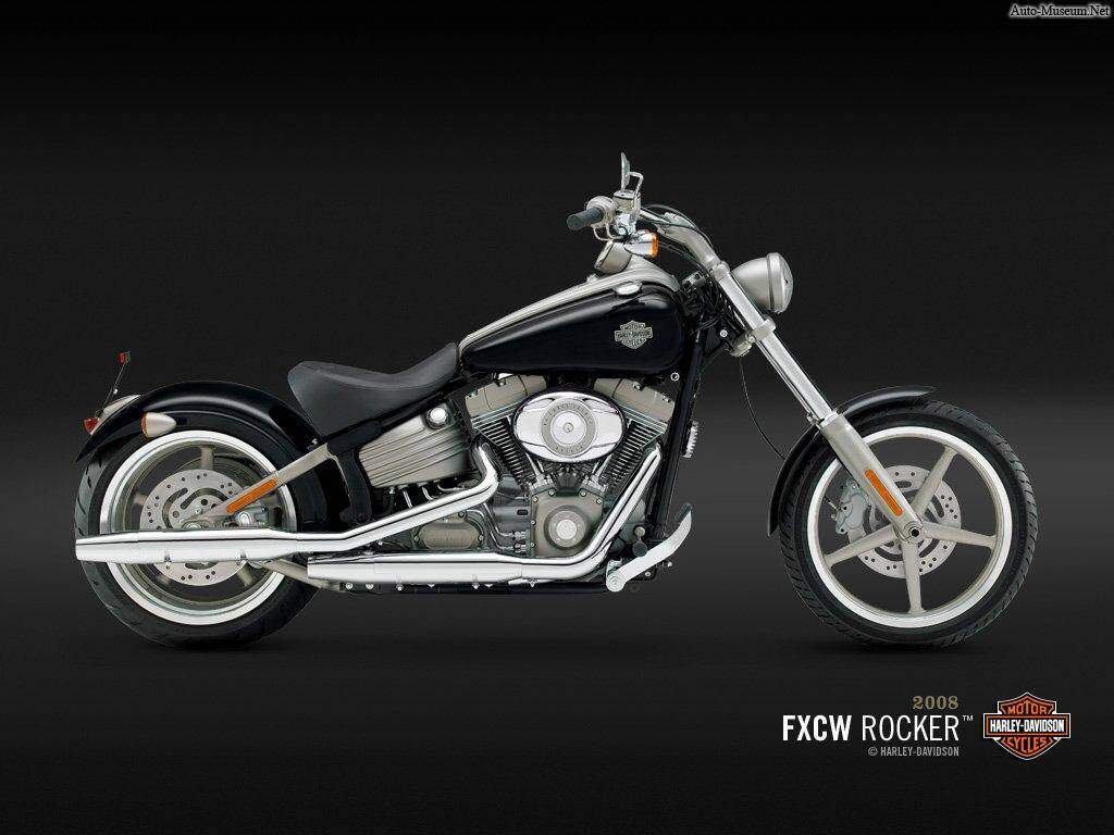 Harley-Davidson FXCW Softail Rocker et Rocker C (2008),  ajouté par nothing