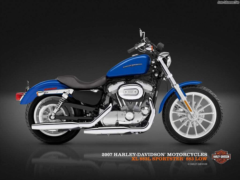Harley-Davidson XL883L Sportster Low (2007),  ajouté par Manimal