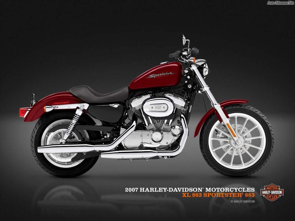 Harley-Davidson XL883 Sportster (2007),  ajouté par Manimal
