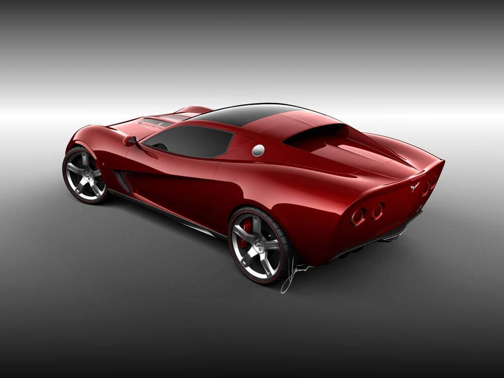 Ugur Sahin Design Corvette Z03 Concept (2008),  ajouté par fox58
