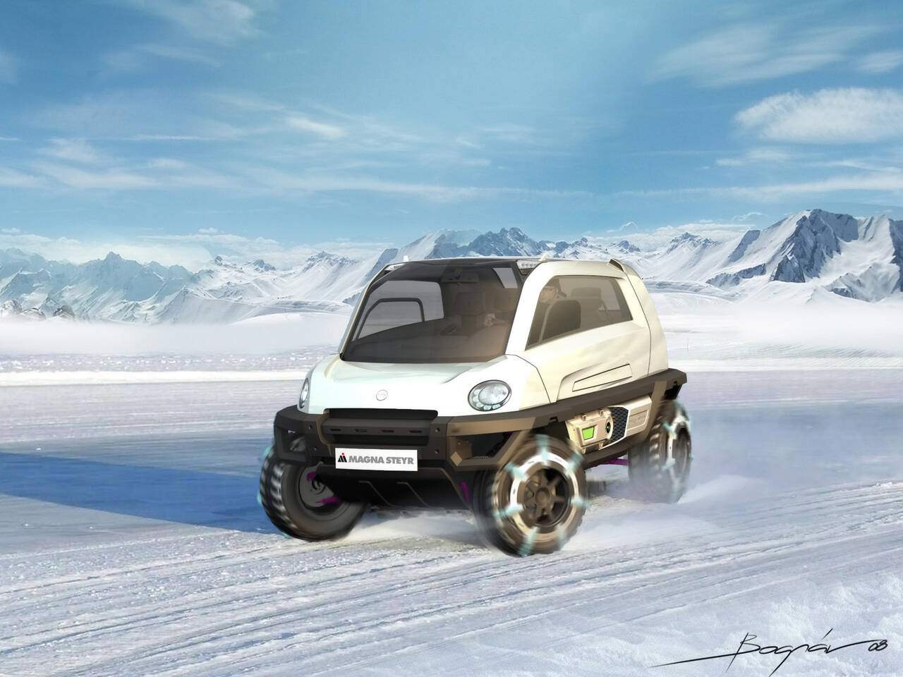 Magna Steyr MILA Alpin Concept (2008),  ajouté par fox58