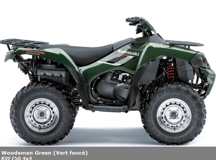 Quads : Kawasaki ATV KVF750 4x4 (2008),  ajouté par MissMP