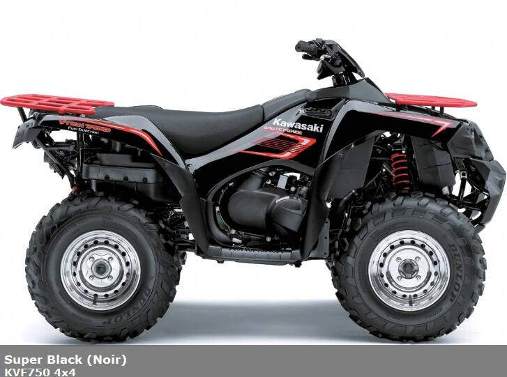 Quads : Kawasaki ATV KVF750 4x4 (2008),  ajouté par MissMP