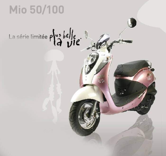Sym Mio 50 "Série limitée" (2008),  ajouté par MissMP
