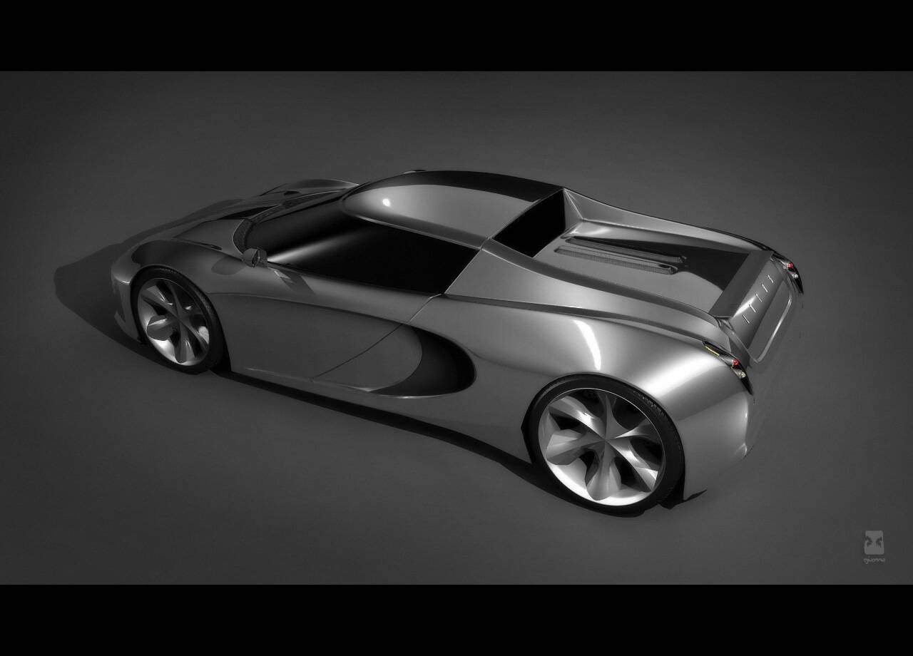 Idries Noah Omar Lotus Europa i6 Concept Design (2008),  ajouté par fox58