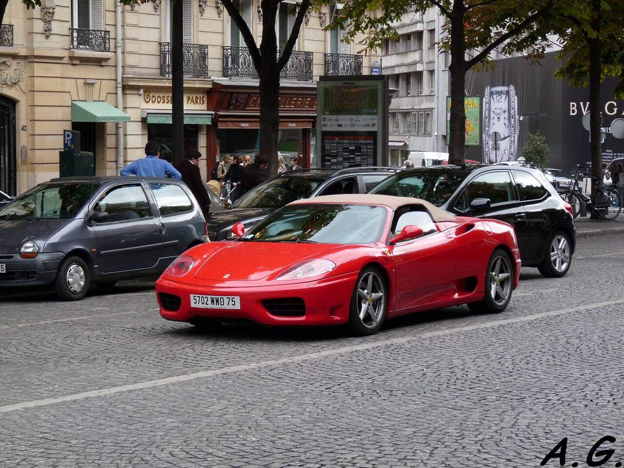 Ferrari 360 Spider (2001-2005),  ajouté par telkine