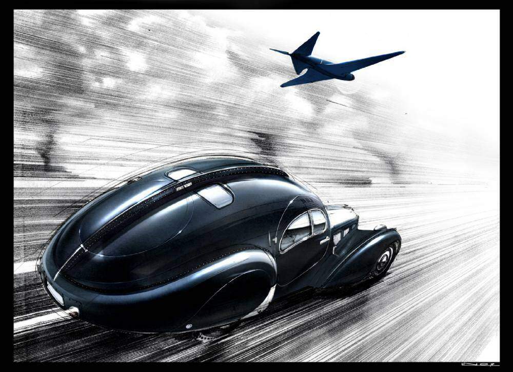 Bruno Delussu Bugatti Stratos Concept (2009),  ajouté par pagani