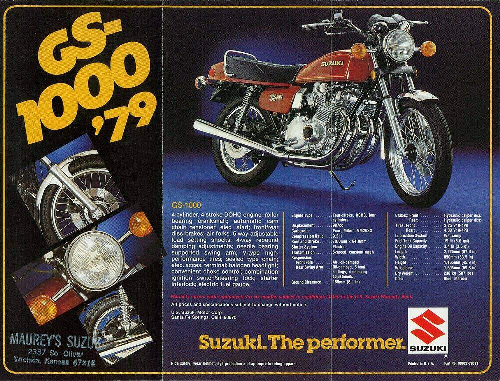 Suzuki GS 1000 (1978-1980),  ajouté par chamalow
