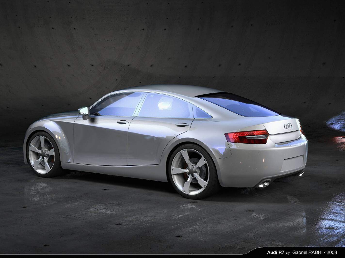 Gabriel Rhabi Audi R7 Concept (2009),  ajouté par fox58
