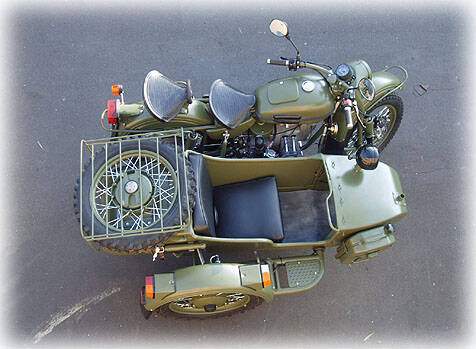 Ural Russian Motorcycle Sidecar Ranger (2007),  ajouté par choupette53