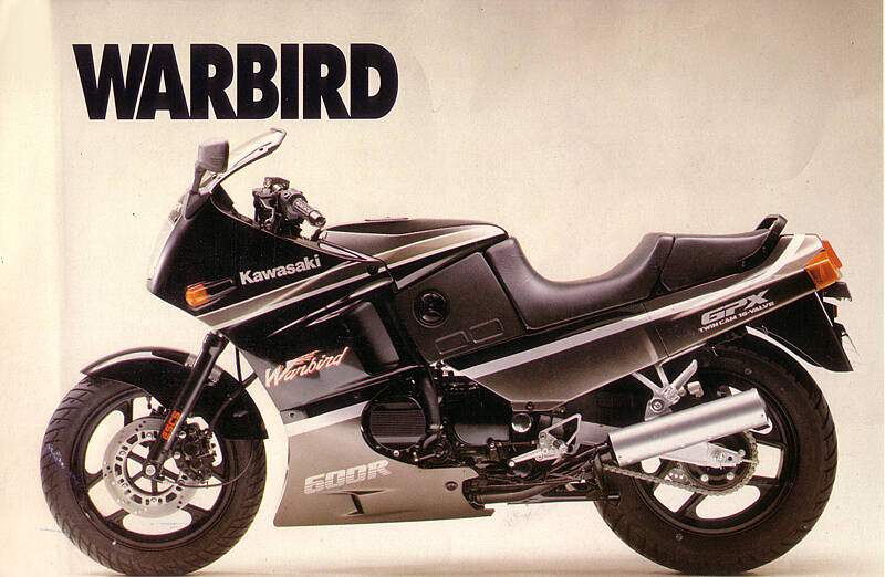 Kawasaki GPX 600R (Warbird) (1988-1993),  ajouté par chamalow
