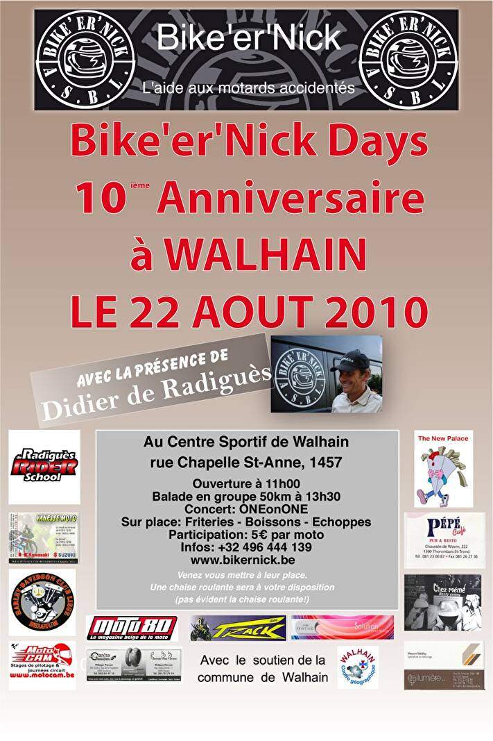 Bike'er'Nick days, 10ème anniversaire,  ajouté par choupette53