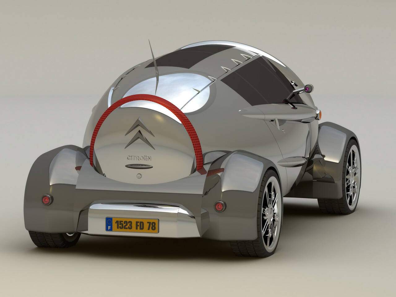 David Portela Citroen 2CV Concept (2008),  ajouté par fox58