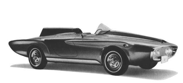 Ghia Plymouth XNR (1960),  ajouté par fox58