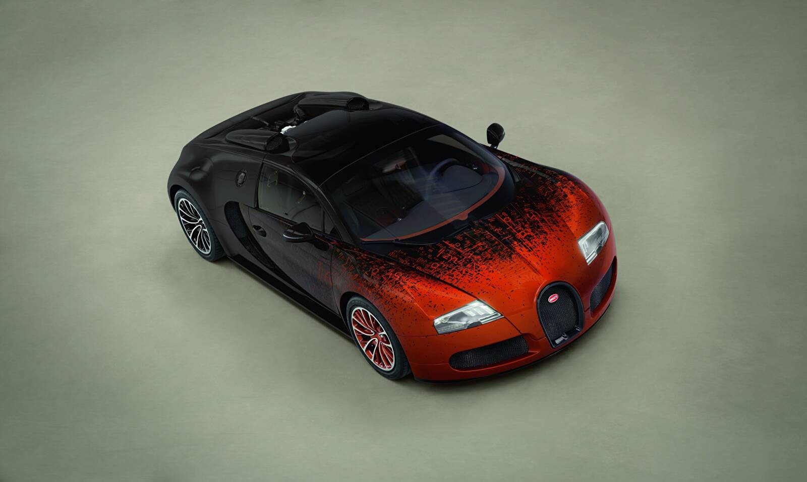Bugatti EB 16.4 Veyron Grand Sport « Bernar Venet » (2012),  ajouté par fox58
