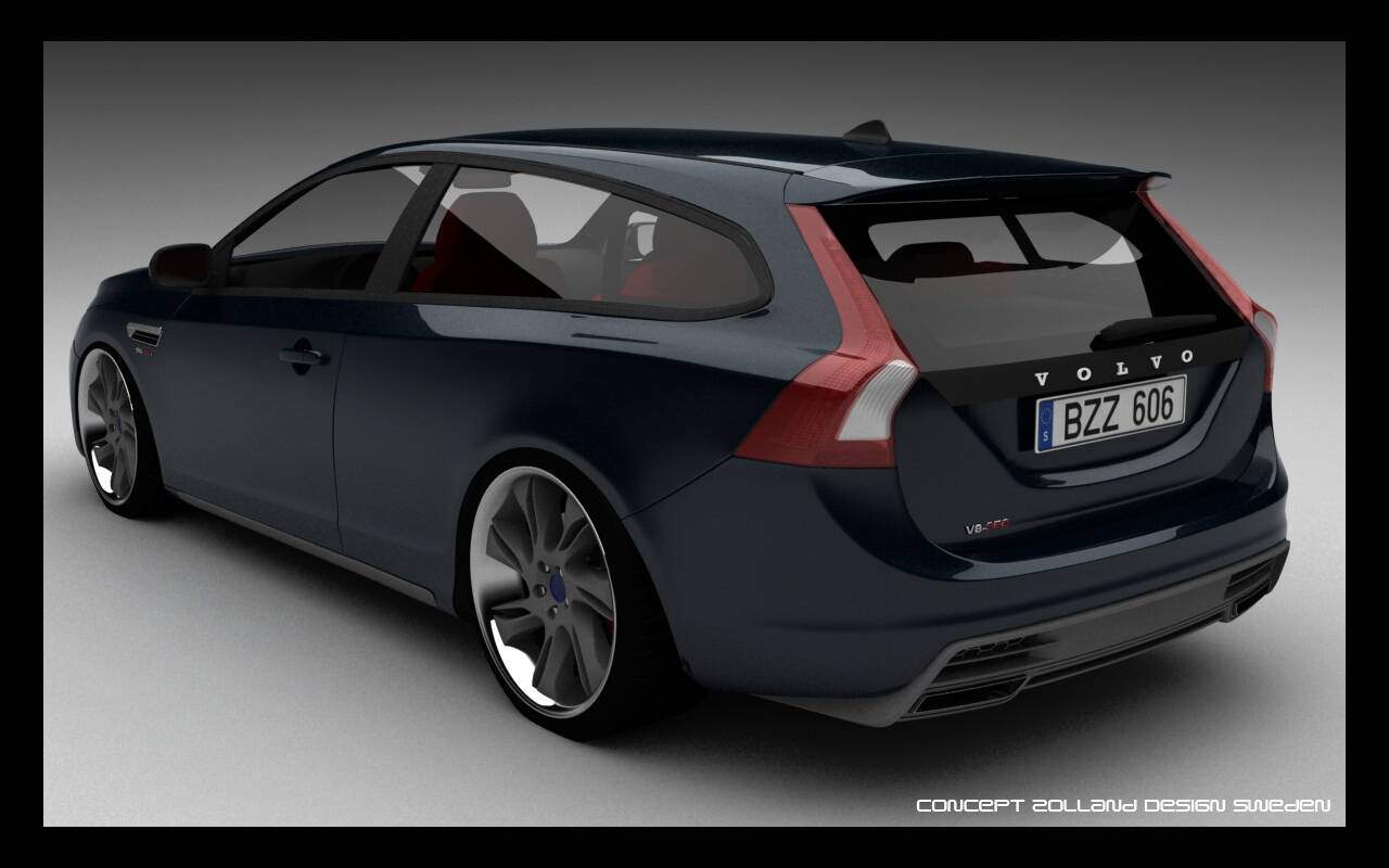 Bo Zolland Volvo V60 V8 Two Door Estate Concept (2014),  ajouté par fox58