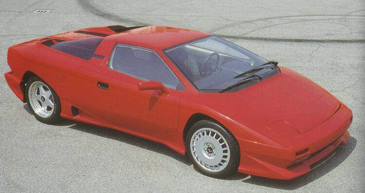 Lamborghini P140 Concept (1988),  ajouté par fox58