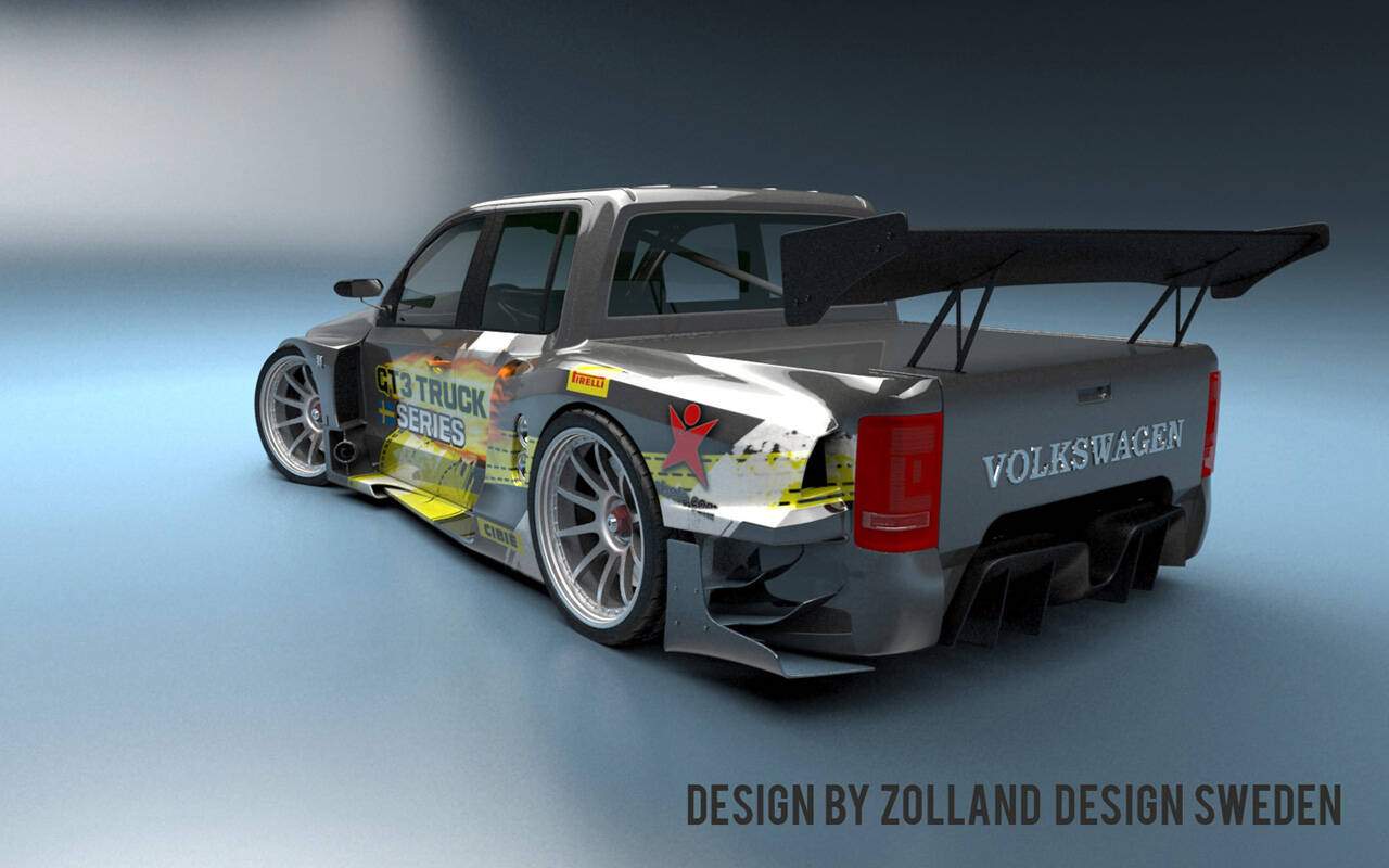 Bo Zolland Volkswagen Amarok GT3 Concept (2015),  ajouté par fox58