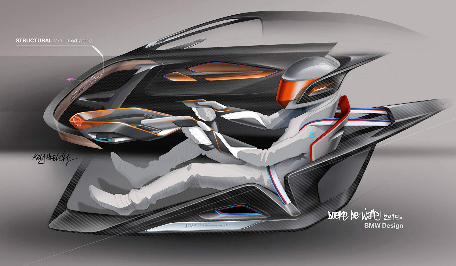 BMW 3.0 CSL Hommage R (2015),  ajouté par Raptor
