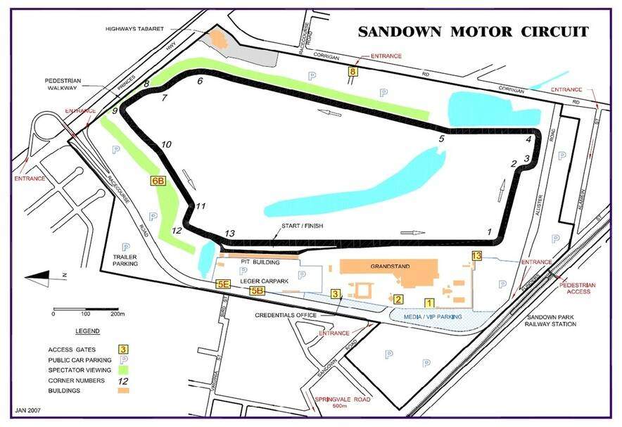 Sandown International Motor Raceway,  ajouté par MissMP