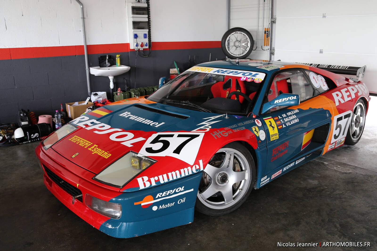 Ferrari 348 GT Competizione LM (1994),  ajouté par fox58