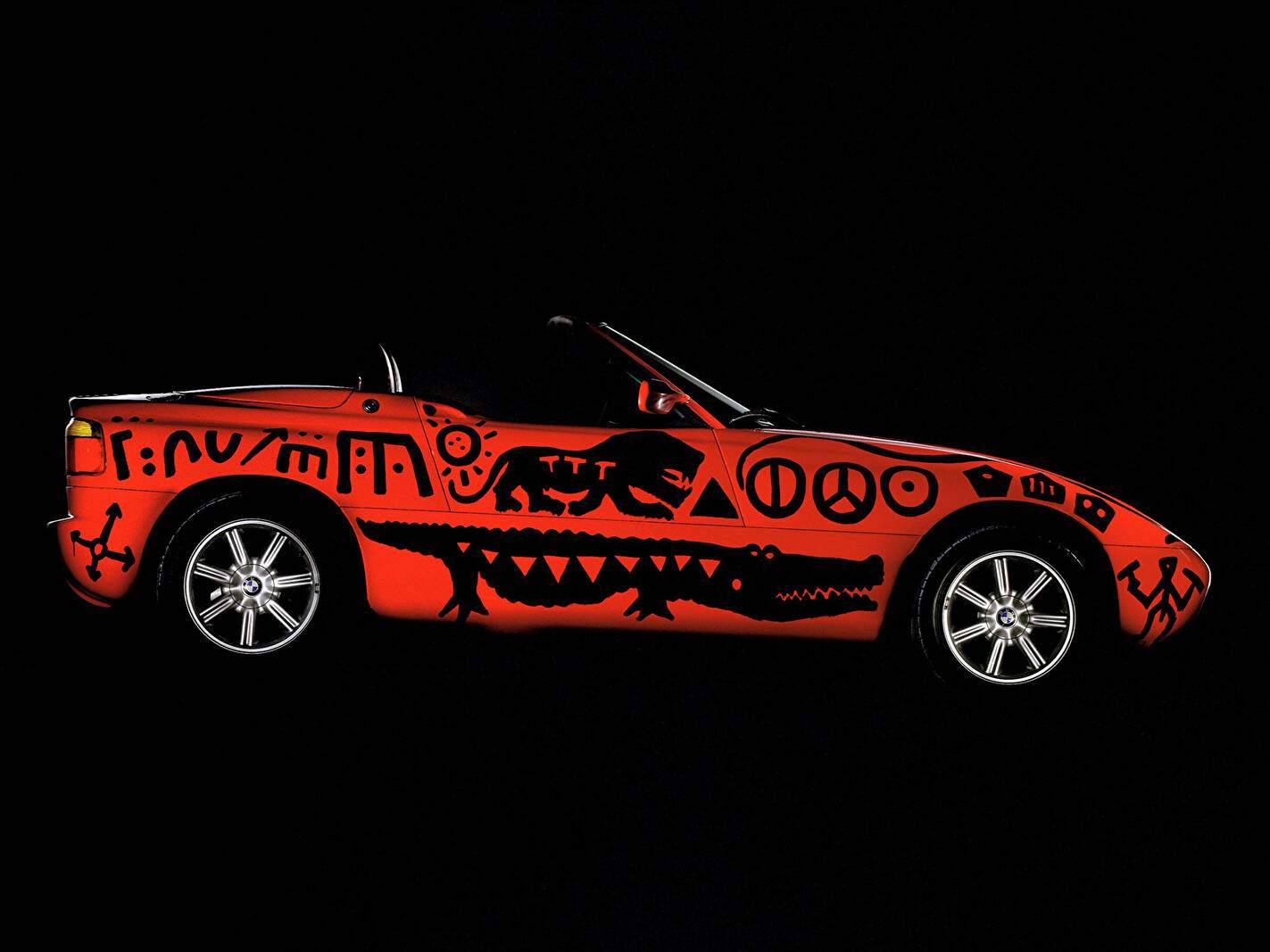BMW Z1 (E30-Z) « Art Car by A.R. Penck » (1991),  ajouté par fox58