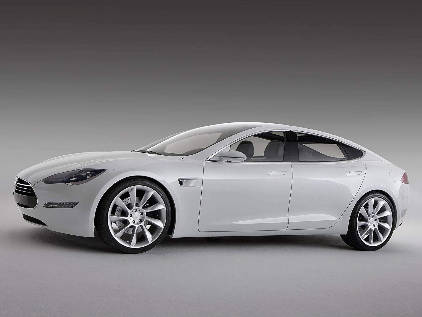 Tesla Motors Model S Concept (2009),  ajouté par fox58
