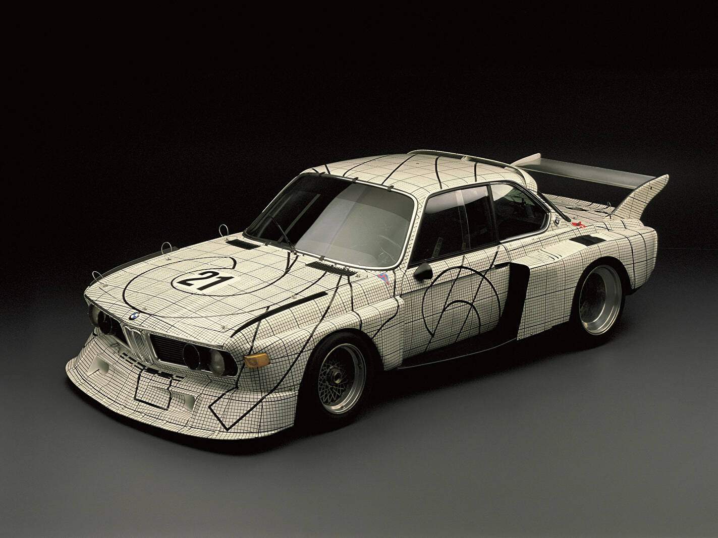BMW 3.5 CSL Groupe 5 « Art Car by Frank Stella » (1976),  ajouté par fox58