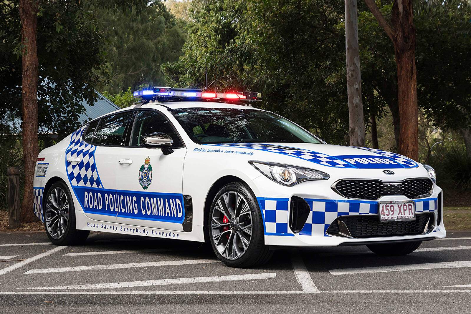 Kia Stinger GT (CK) « Police » (2018),  ajouté par fox58