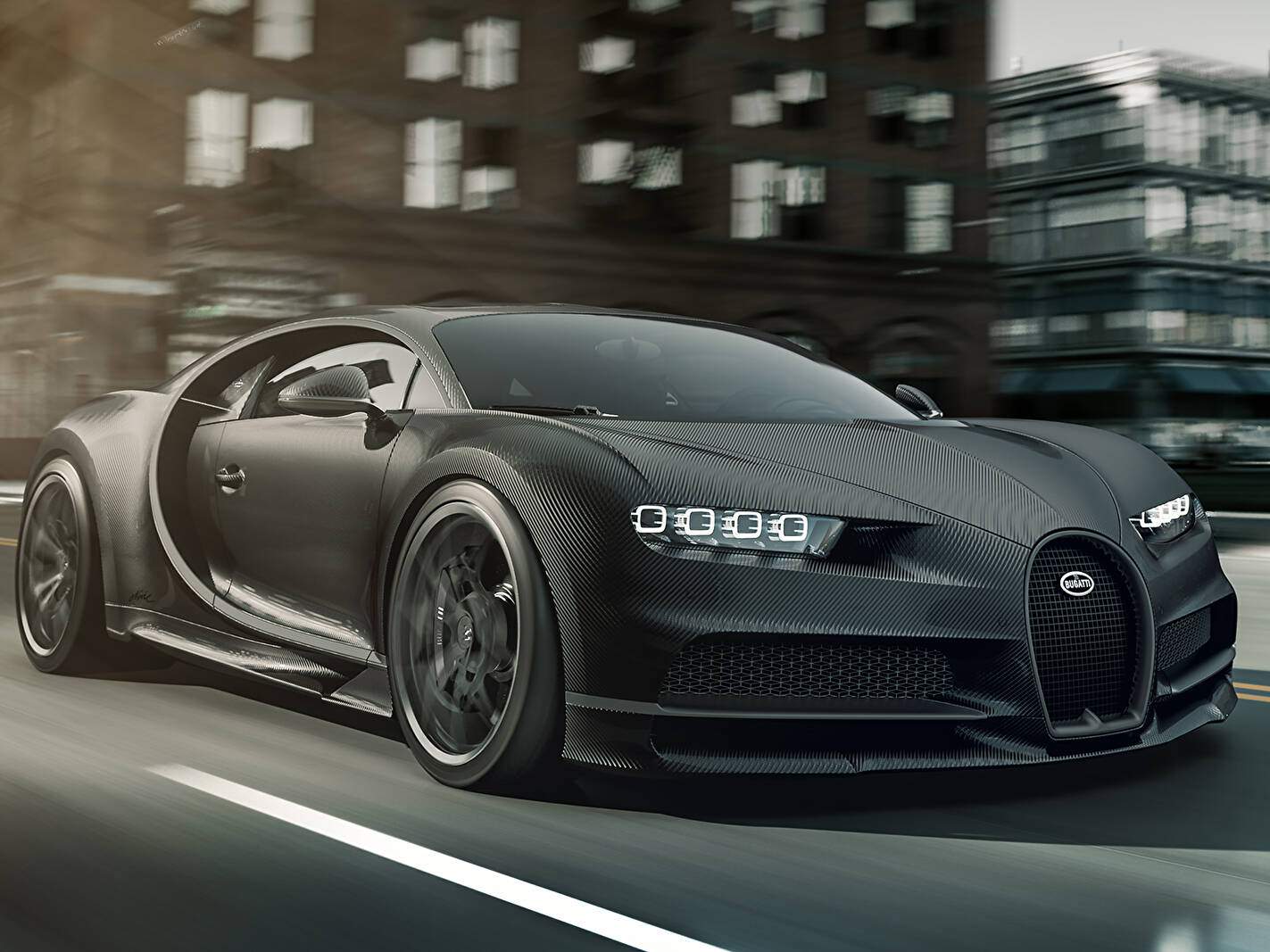 Bugatti Chiron « Carbone Noir » (2020),  ajouté par fox58