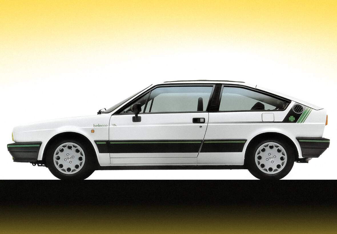 Alfa Romeo Alfasud Sprint 1.5 Quadrifoglio Verde « Balocco » (1984-1985),  ajouté par fox58