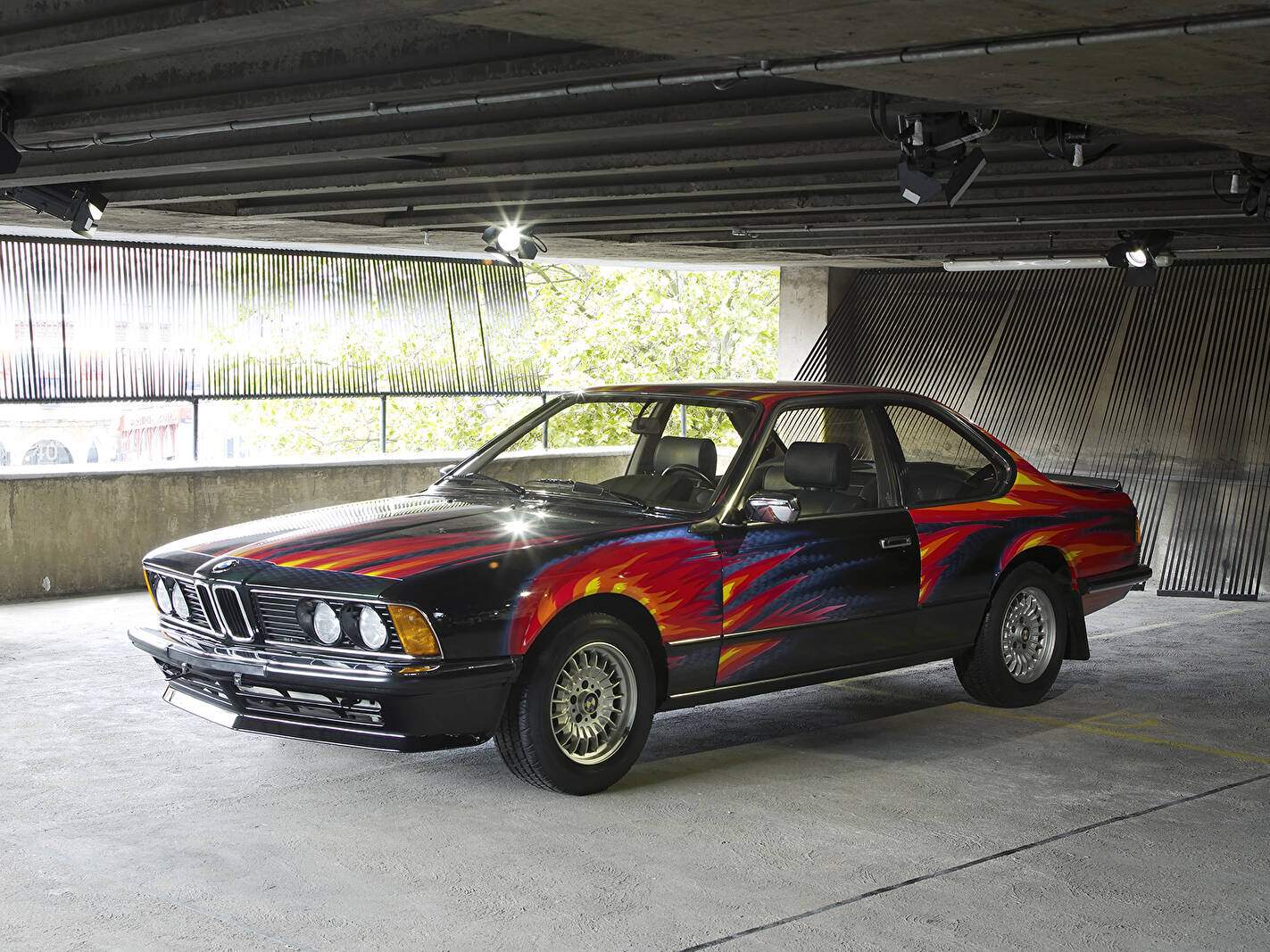 BMW 635Csi (E24) « Art Car by Ernst Fuchs » (1982),  ajouté par fox58