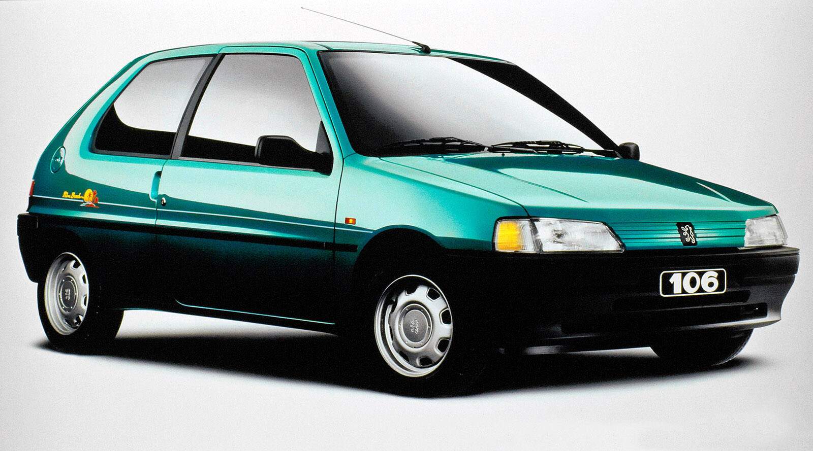 Peugeot 106 1.0i « Palm Beach » (1996),  ajouté par fox58