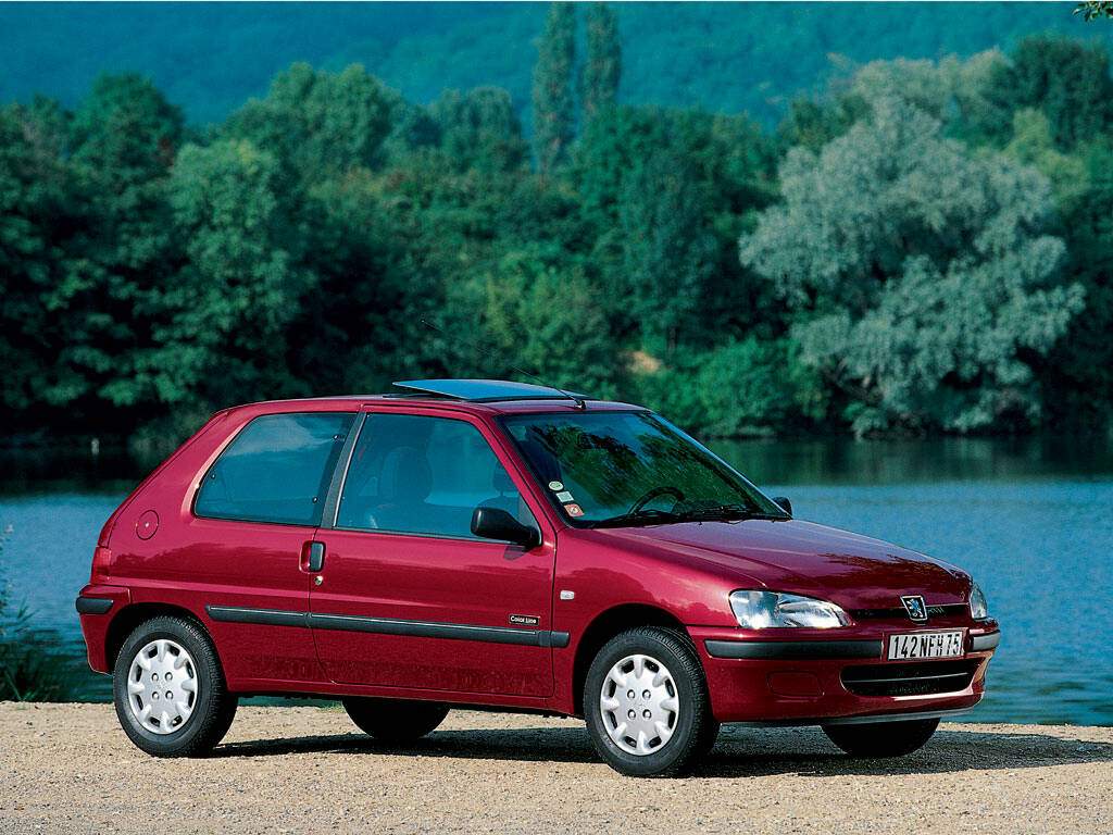 Peugeot 106 1.1 « Color Line » (1997),  ajouté par fox58