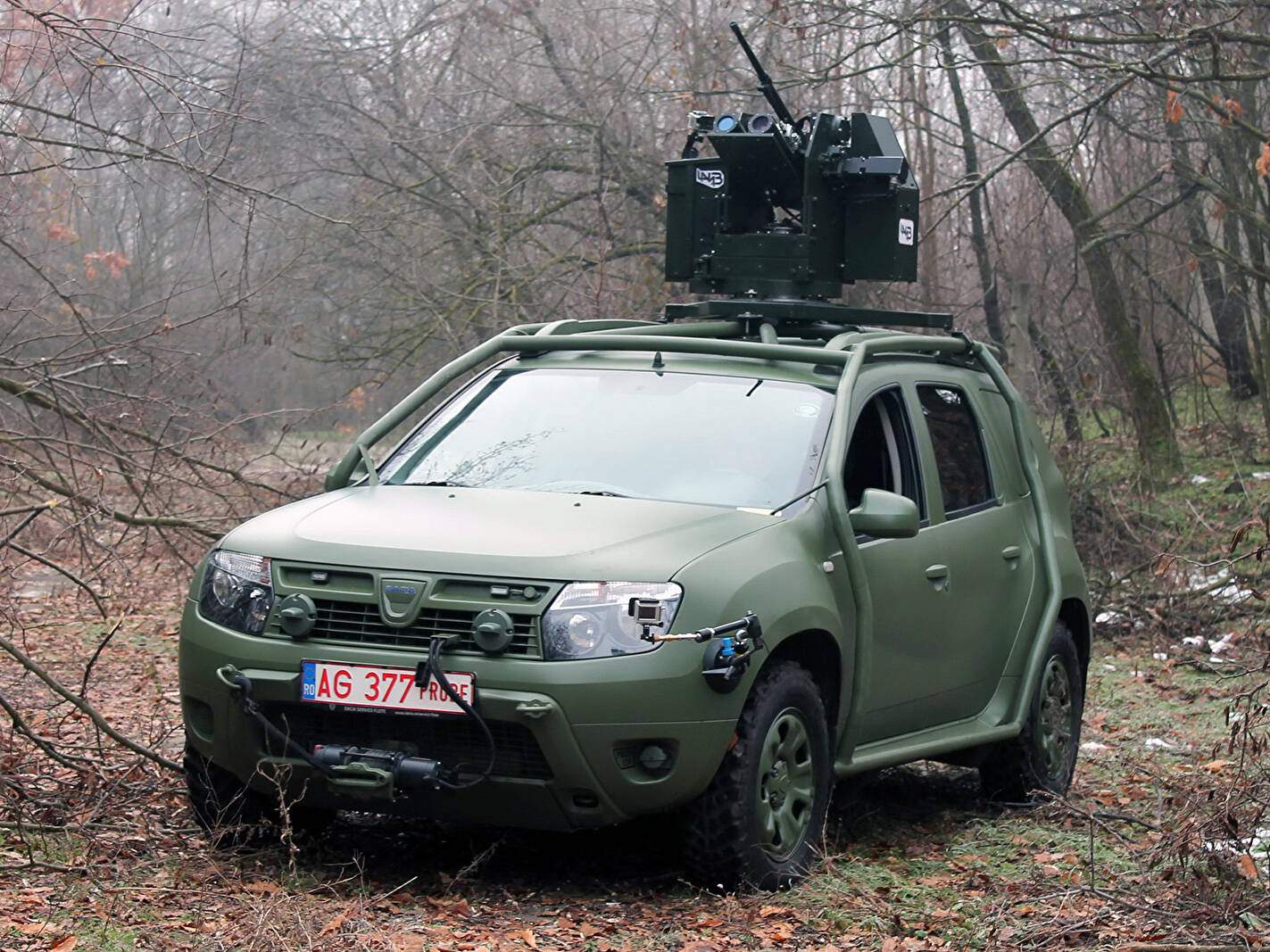 Dacia Duster Army SUV Prototype (2013),  ajouté par fox58