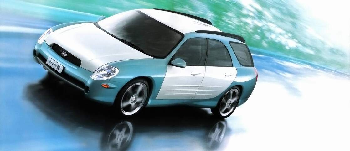 Subaru Fleet-X Concept (1999),  ajouté par fox58
