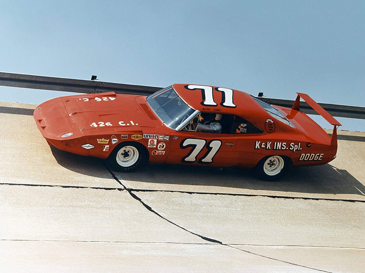 Dodge Charger Daytona NASCAR Test Car (1969),  ajouté par fox58